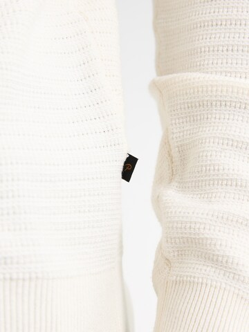 Pull-over Petrol Industries en blanc