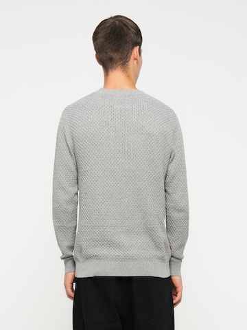 Pull-over 'JPRBLUBARKLEY' JACK & JONES en gris