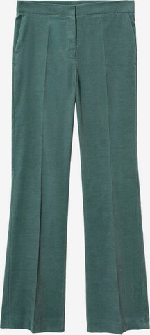 regular Pantaloni con piega frontale 'Higalia' di MANGO in verde: frontale