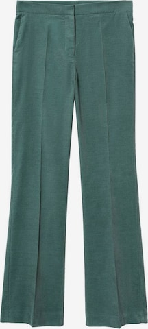 MANGO Normální Kalhoty s puky 'Higalia' – zelená: přední strana