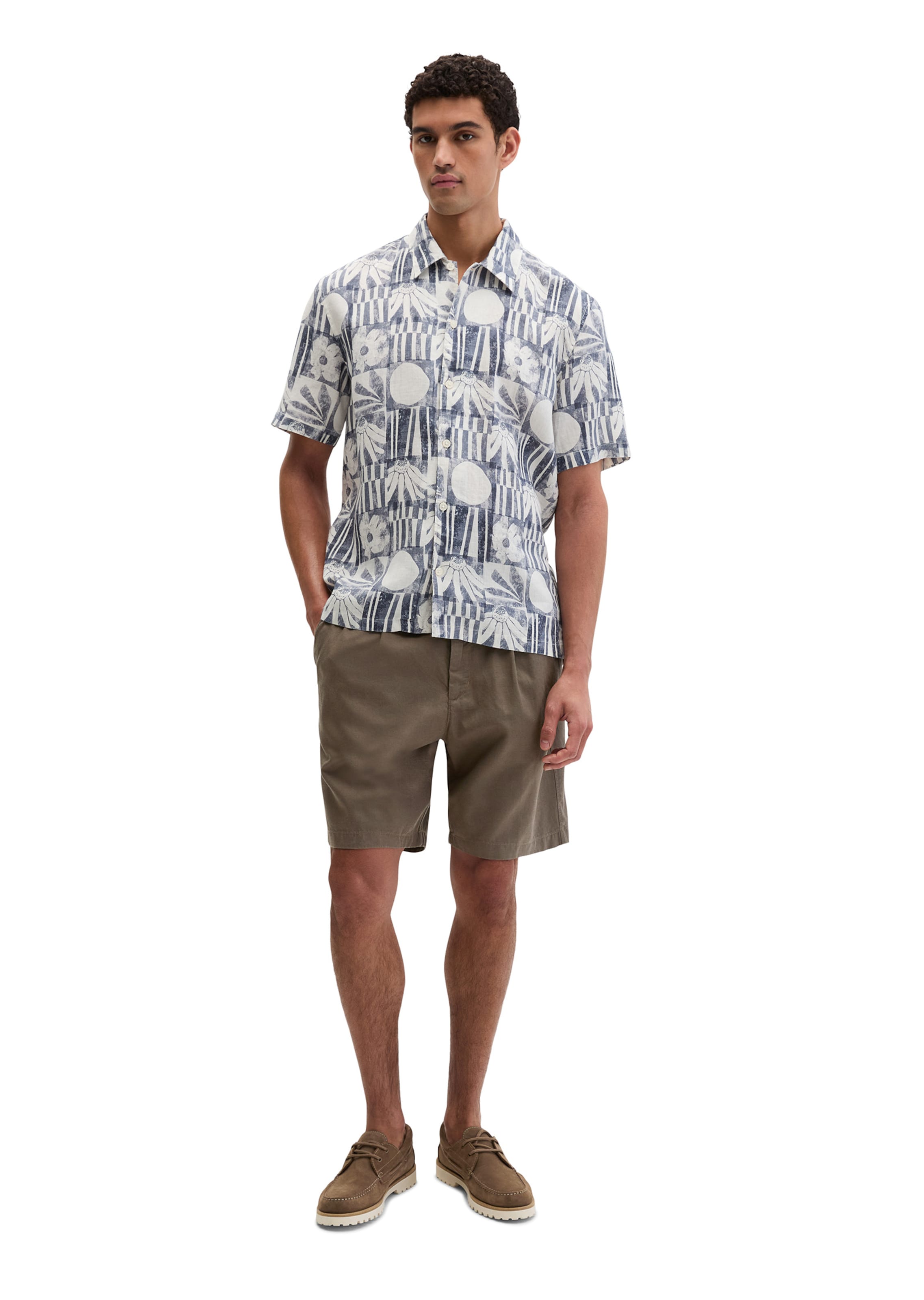 Marc O'Polo Regular Fit Hemd in Blau