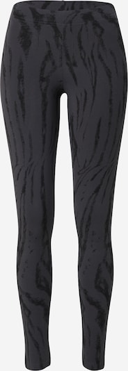 Pantaloni sport 'Future Icons Animal Print' ADIDAS SPORTSWEAR pe gri metalic / negru, Vizualizare produs