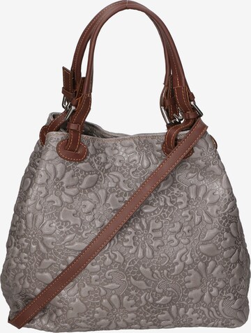 Gave Lux Handbag in Grey: front