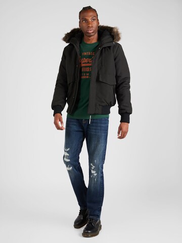 Superdry Shirt in Groen