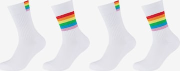 s.Oliver Socken in Weiß: predná strana