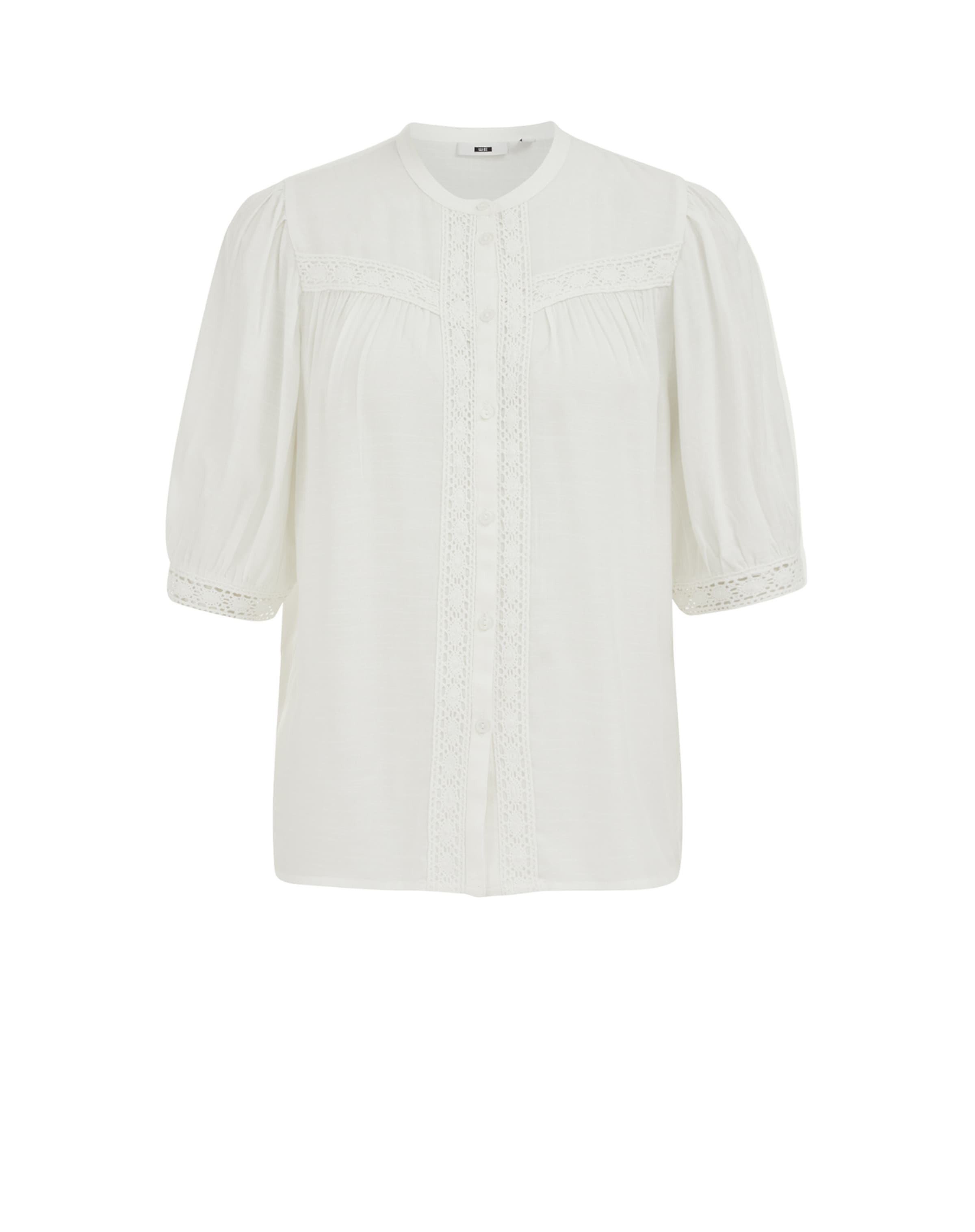 WE Fashion Блузка в Белый: спереди