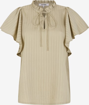 Soft Rebels Blouse 'SRChloe' in Beige: front