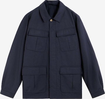 mėlyna Scalpers Demisezoninė striukė 'Frony': priekis