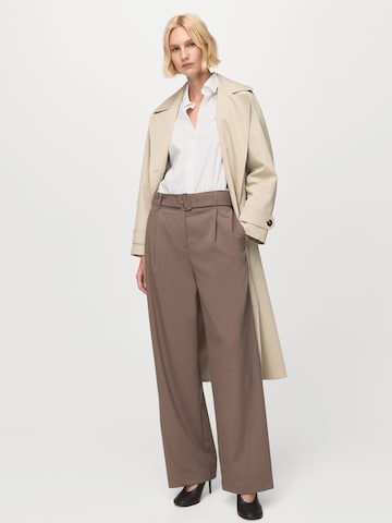 MANGO Blouse 'REGU' in White