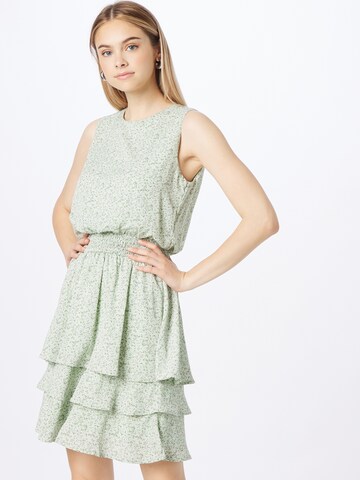 SISTERS POINT - Vestido 'NICOLINE' em verde: frente