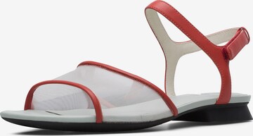 CAMPER Sandals in Red: front