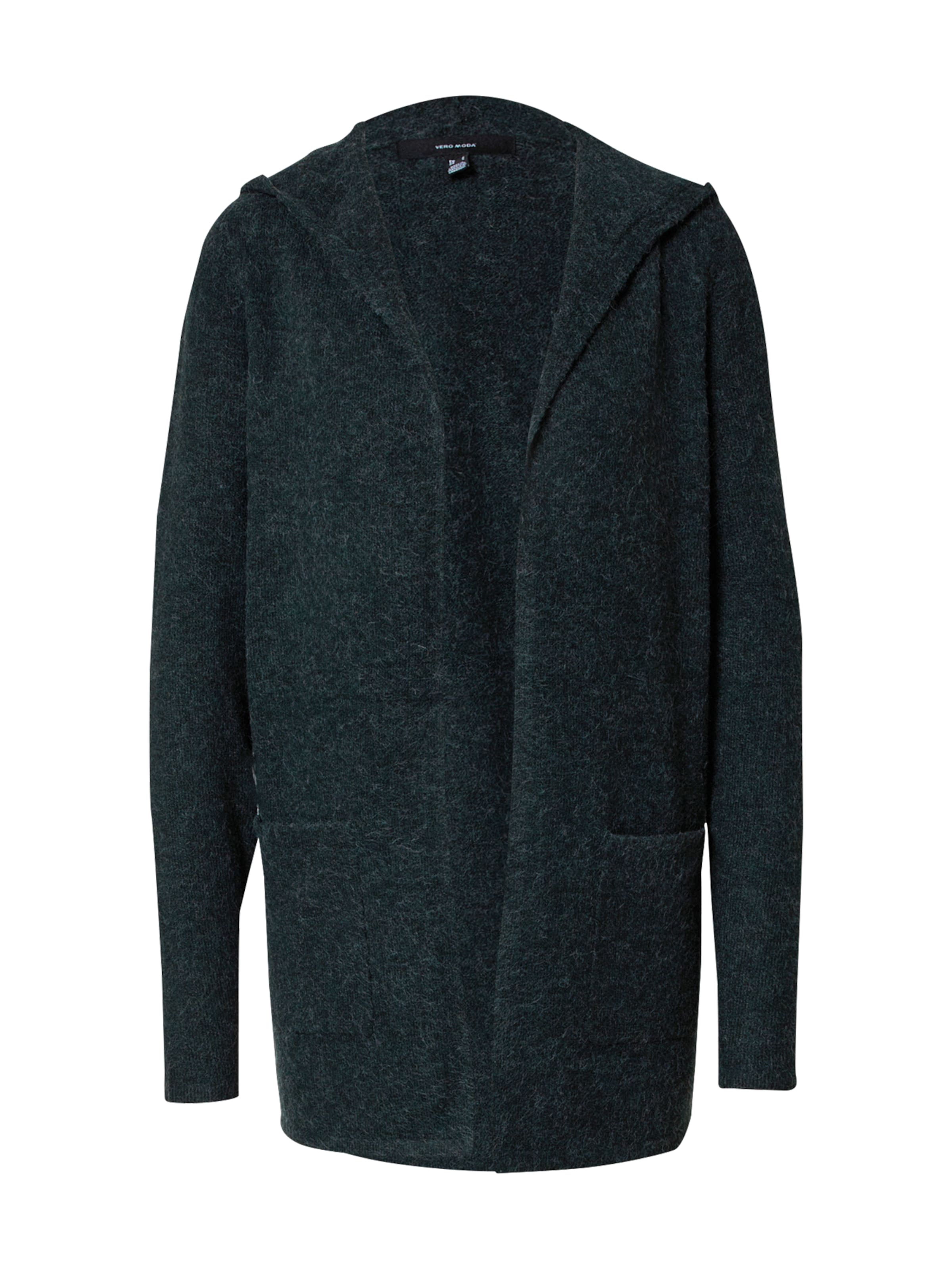 VERO MODA Neuletakki 'Doffy' värissä vihreä: etupuoli