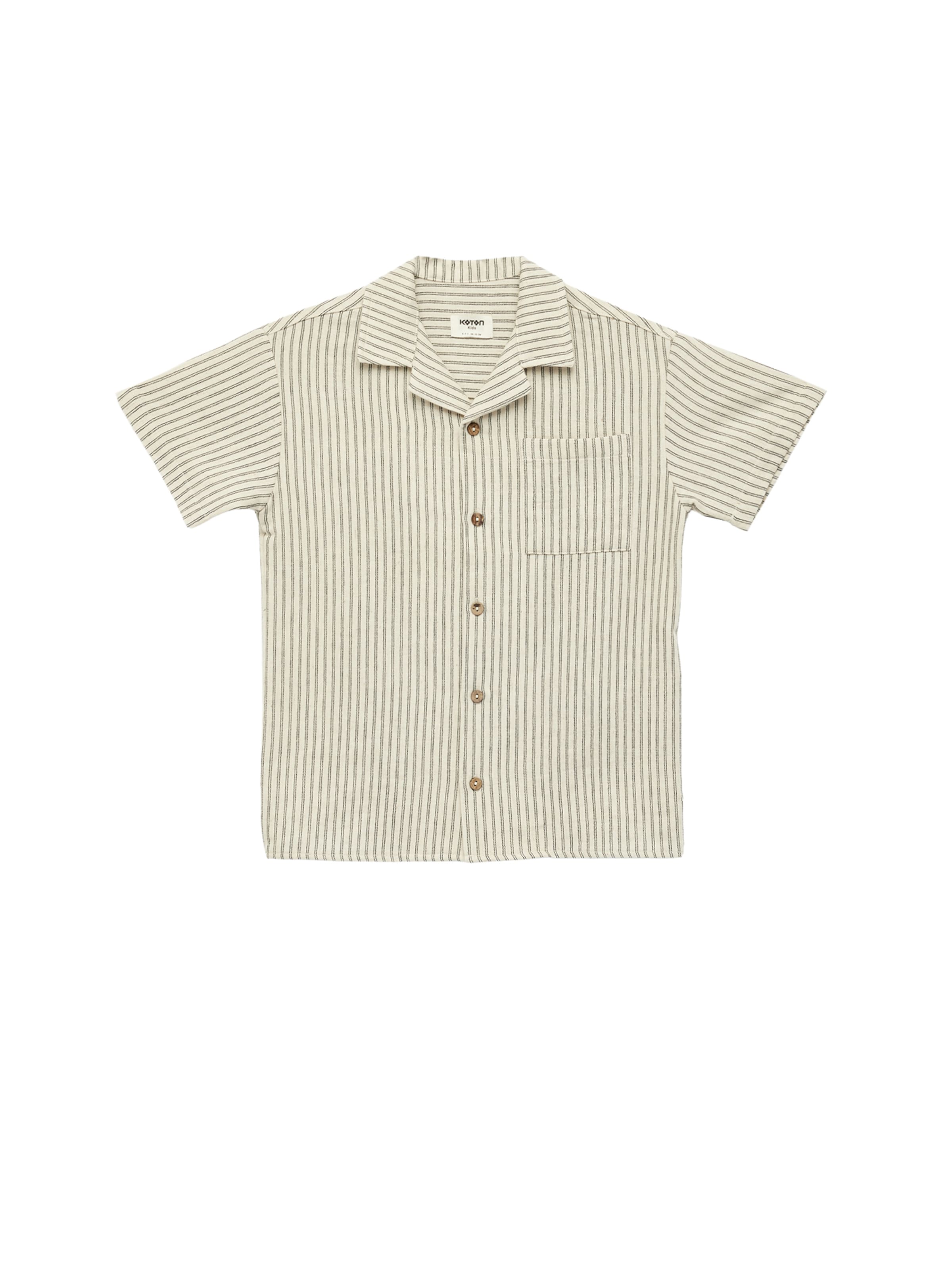 Koton Comfort fit Overhemd in Wit: voorkant