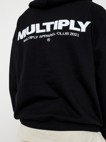 Multiply Apparel Μπλούζα φούτερ σε μαύρο