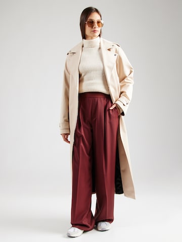 BOGNER Wide Leg Hose 'YOKO' in Rot
