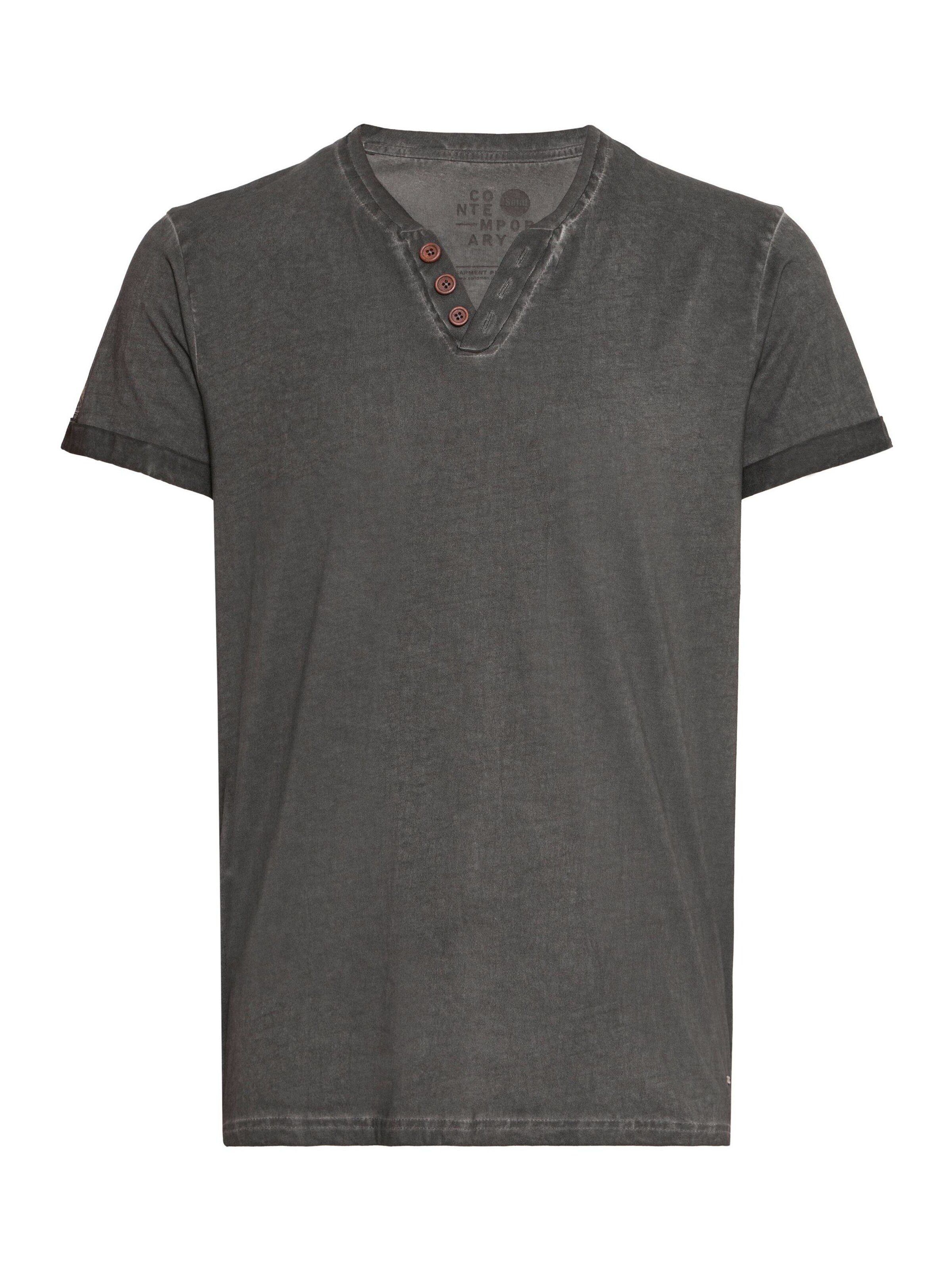 Maglietta 'Tino' di !Solid in nero: frontale