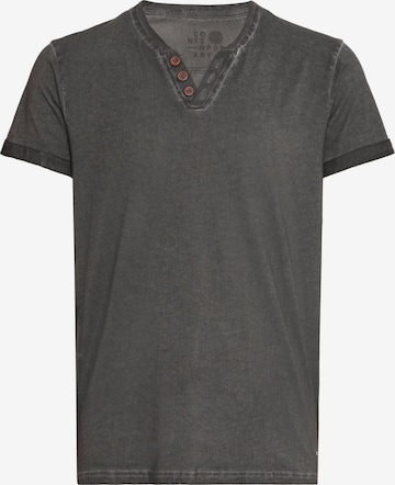 Maglietta 'Tino' di !Solid in nero: frontale