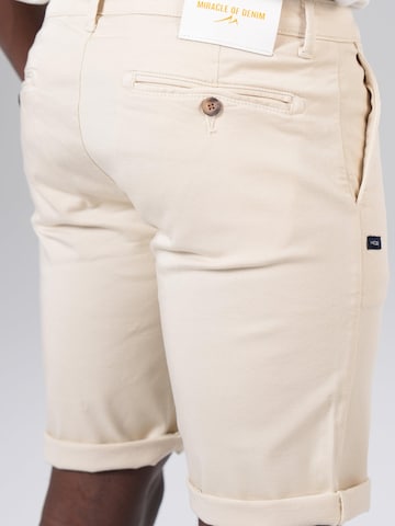 Slimfit Pantaloni di M.O.D MIRACLE OF DENIM in bianco