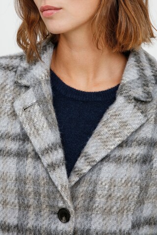 Fransa Winter Jacket 'FRBAWOOLY 2' in Grey