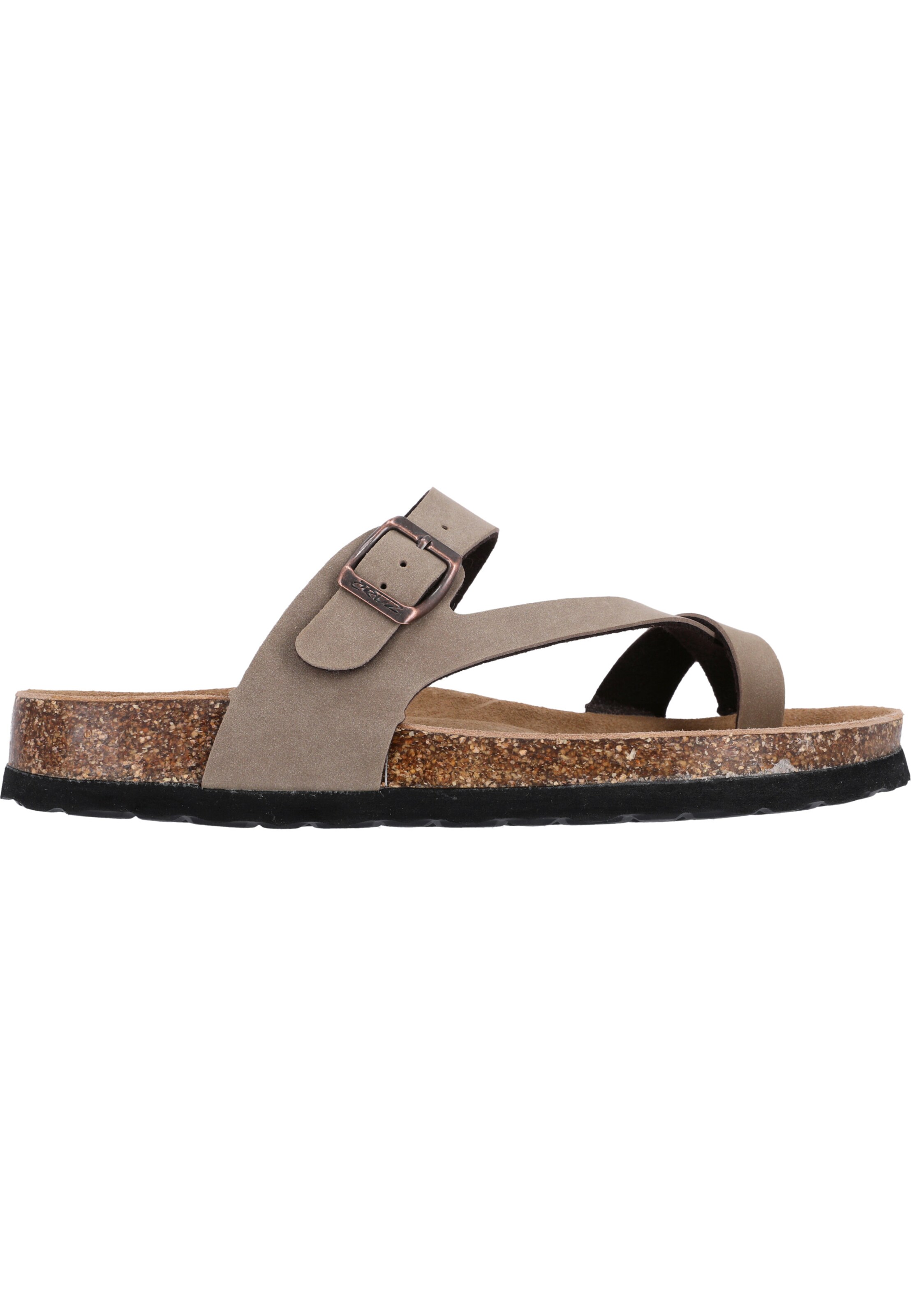 Cruz T-Bar Sandals 'HARDINBURG' in Brown