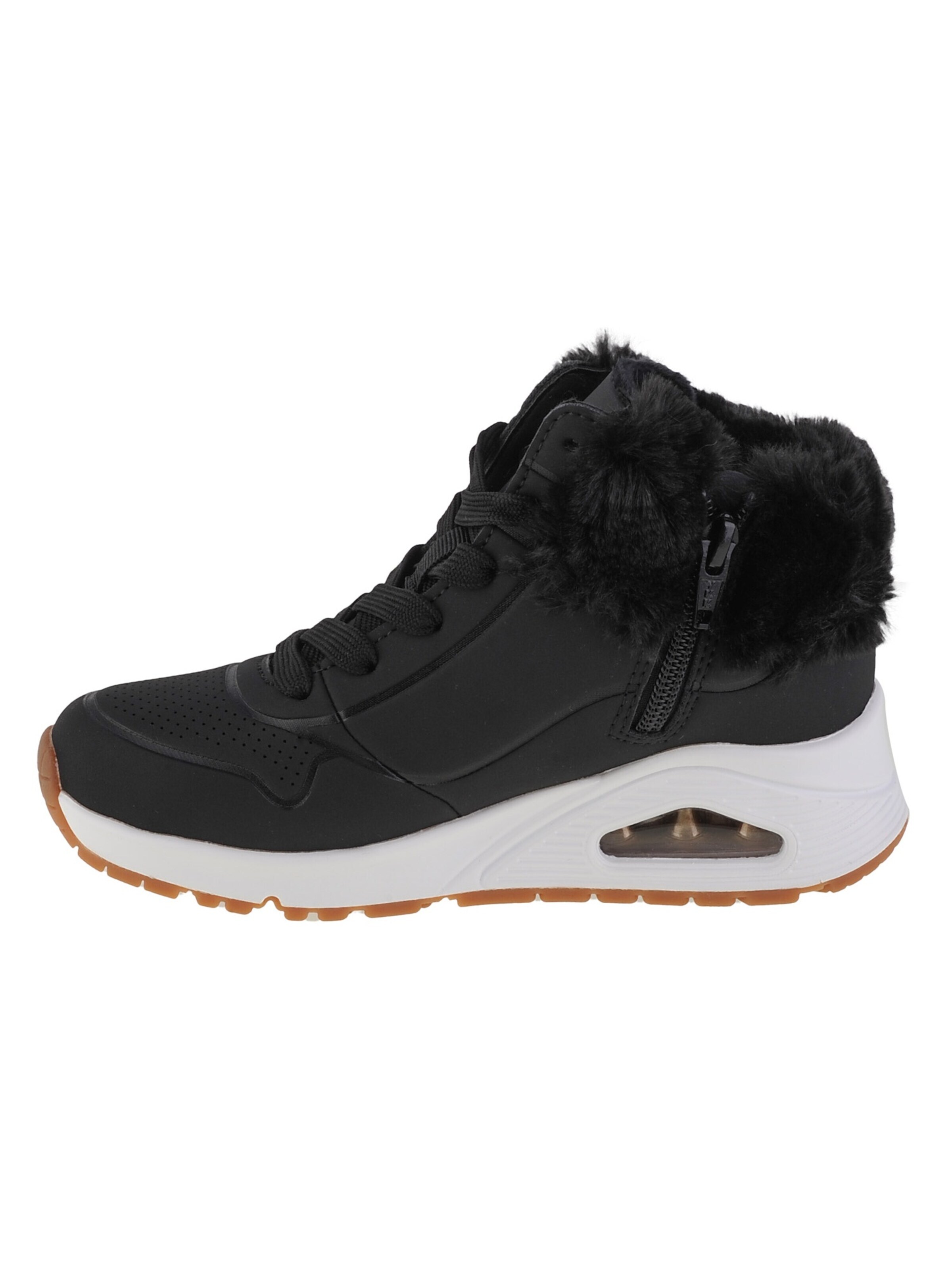 SKECHERS Sneakers 'Uno - Fall Air' in Zwart