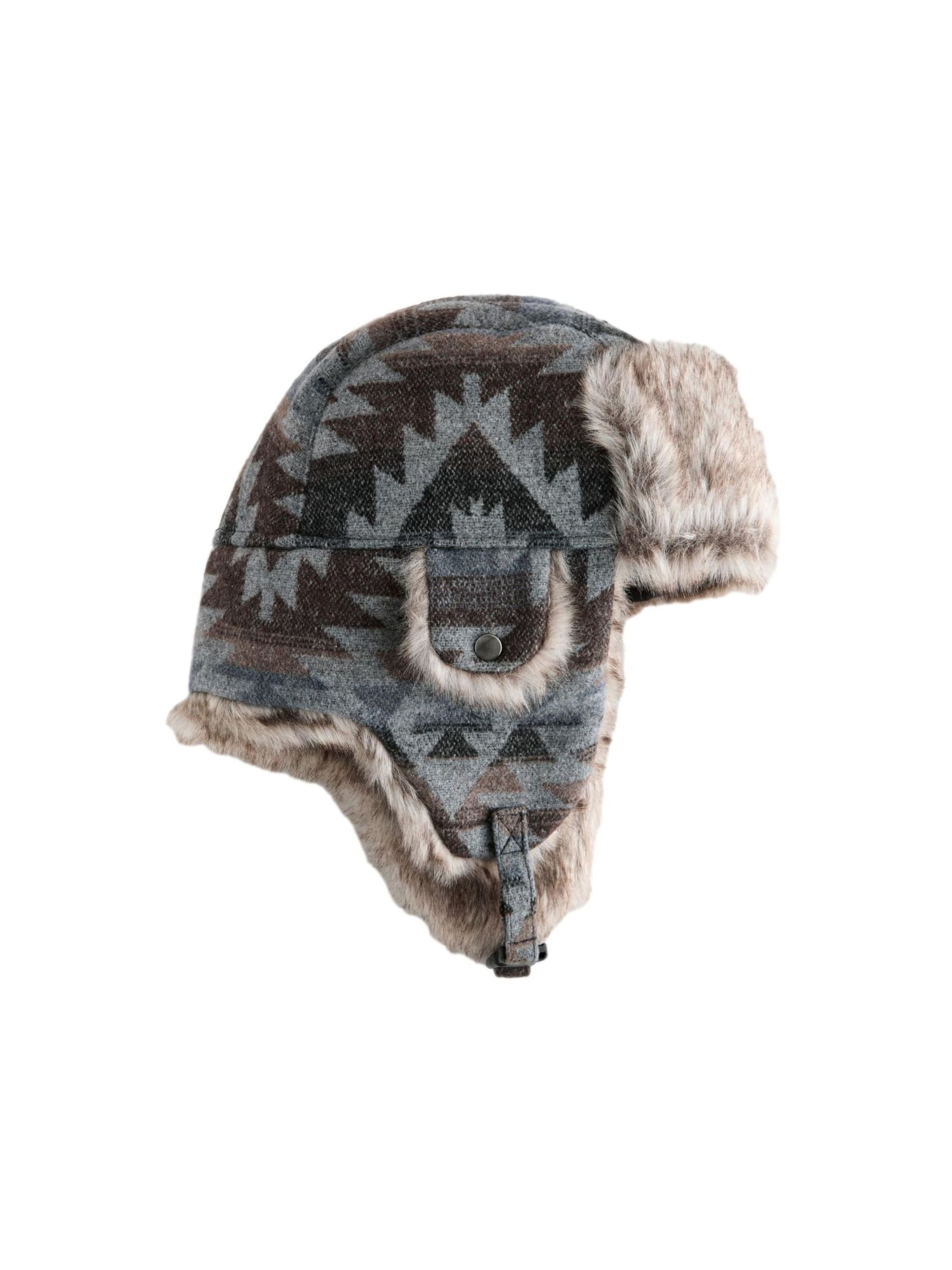 Next Mütze in Grau: Vorderseite