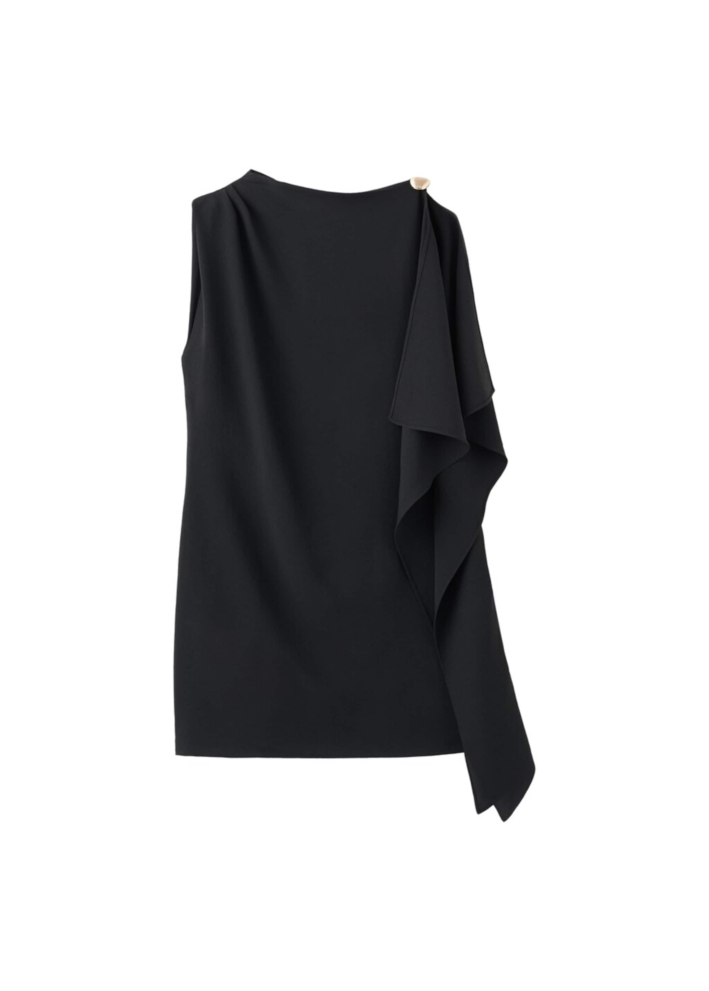 MANGO Dress 'Moon' in Black: front