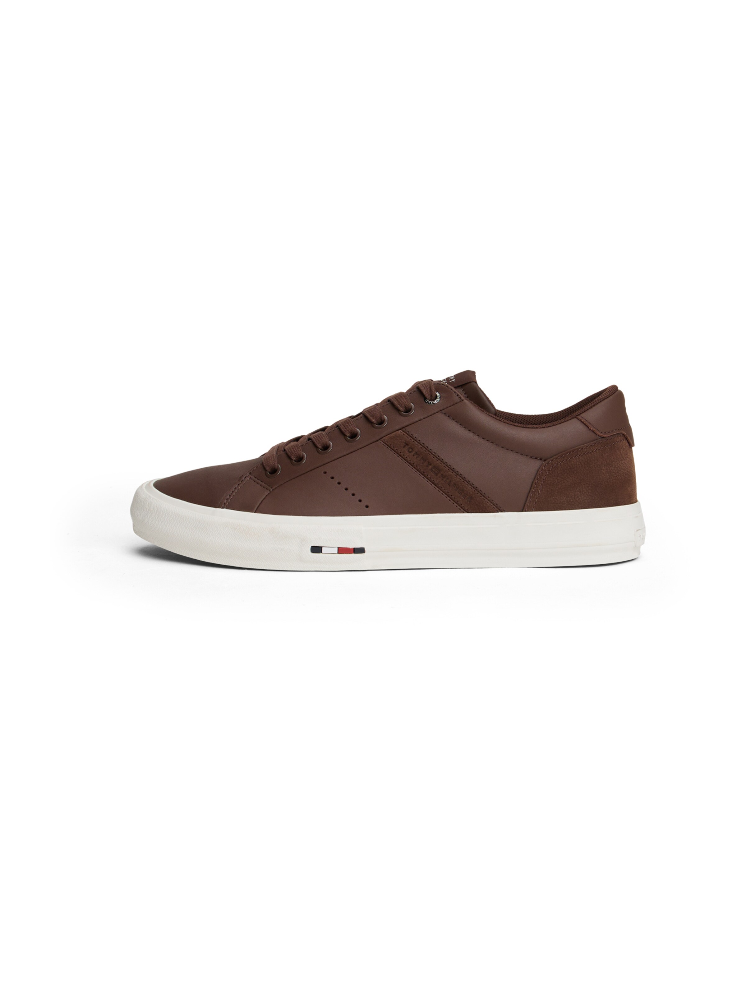TOMMY HILFIGER Sneaker in Braun: Vorderseite