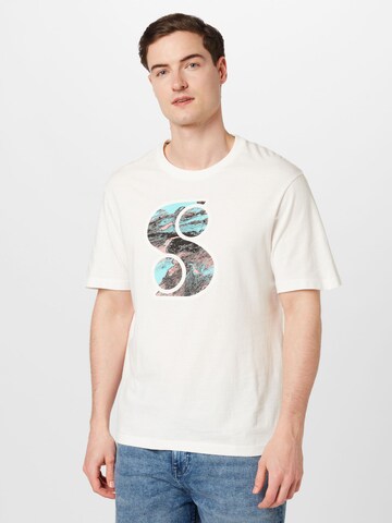 s.Oliver T-Shirt in Weiß: Vorderseite