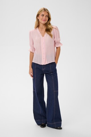 SAINT TROPEZ Bluse 'KristelSZ' in Pink