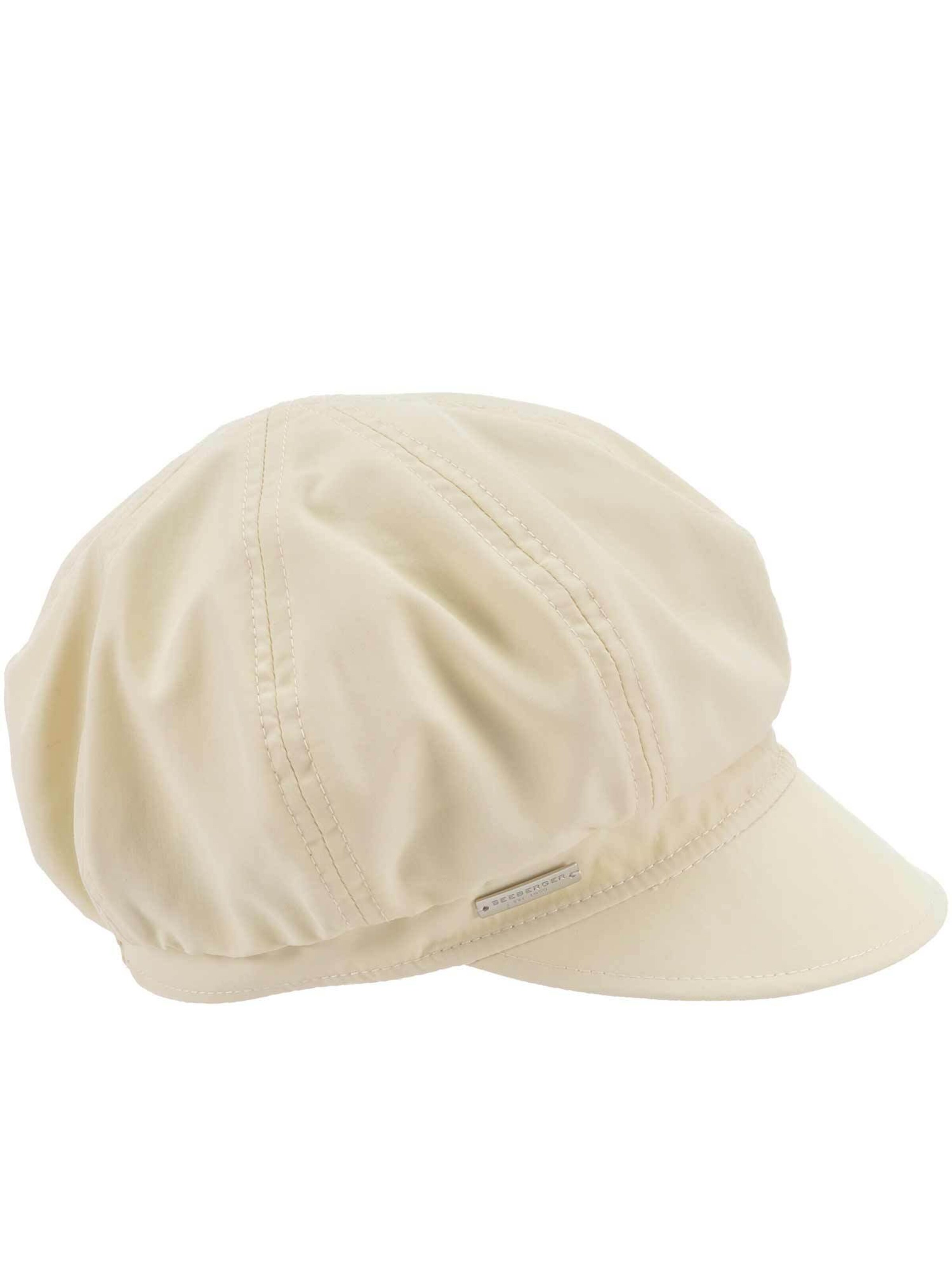 Seeberger Cap 'Cap' in Beige: front