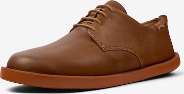 CAMPER Lace-up shoe ' Wagon ' in Brown: front
