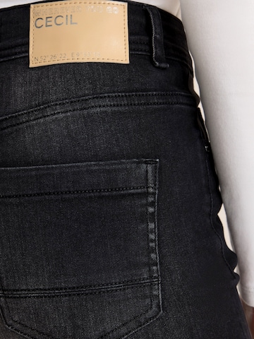Slimfit Jeans 'Toronto' di CECIL in nero