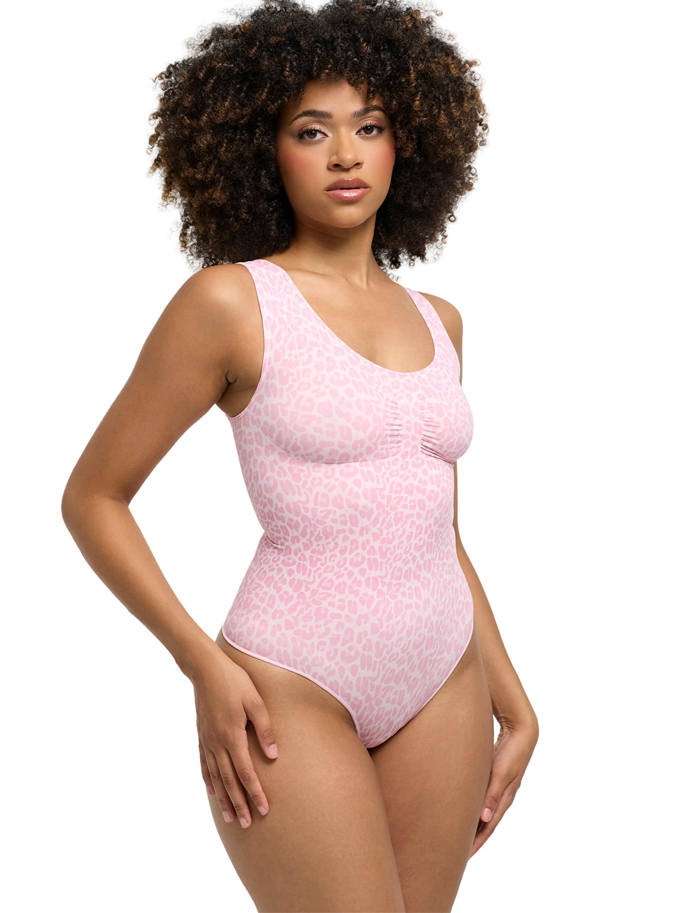 Body modelant 'Tank Bodysuit Sculpting Shapewear mit String' cfab en rose
