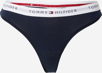 Tommy Hilfiger Underwear Tangá - Modrá: predná strana