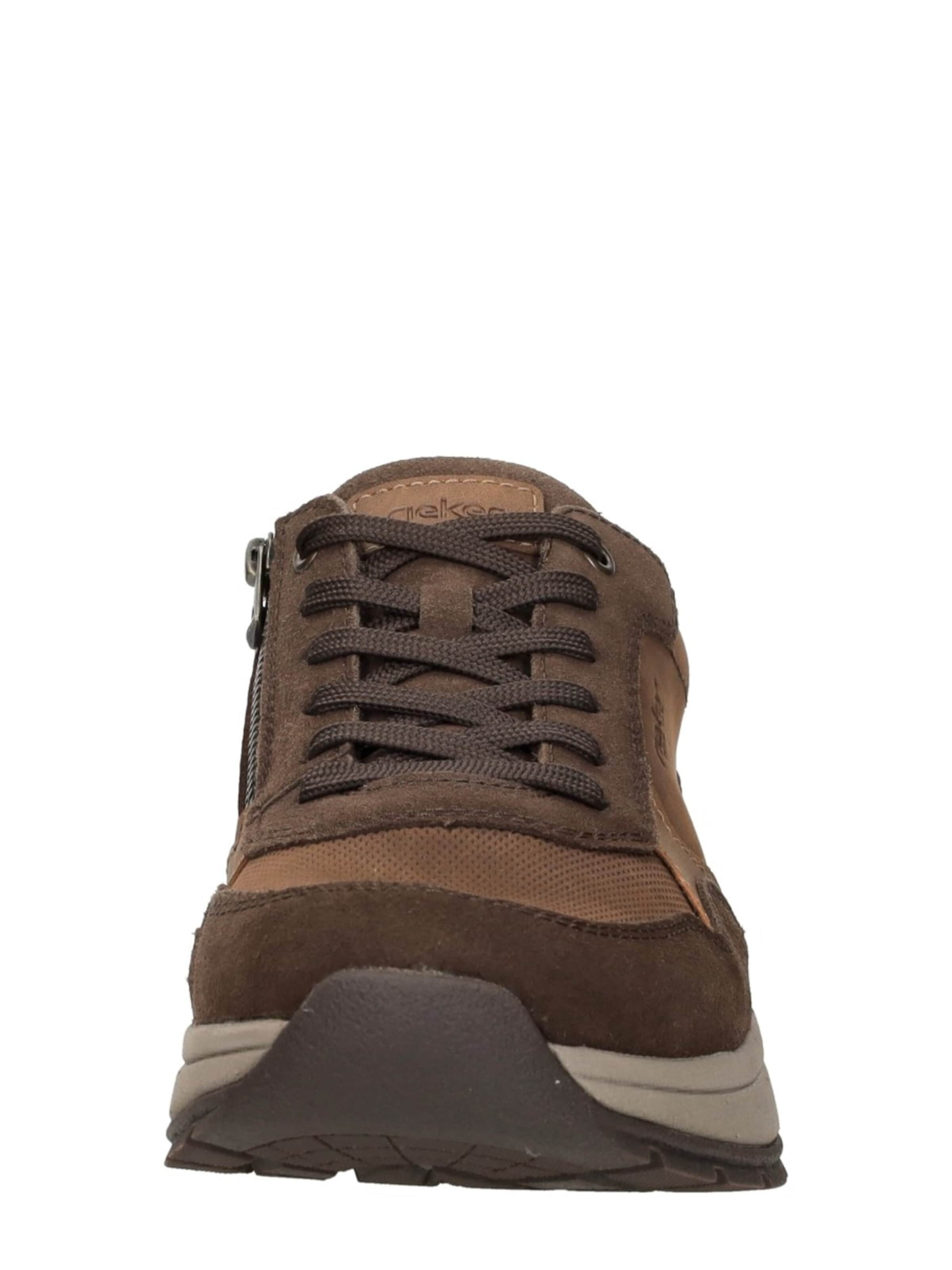 Rieker Sneakers laag 'Veterschoenen Laag' in Bruin