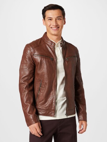 Veste mi-saison 'Derry' Gipsy en marron : devant