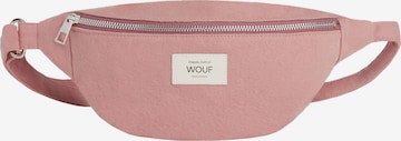 Marsupio di Wouf in rosa: frontale