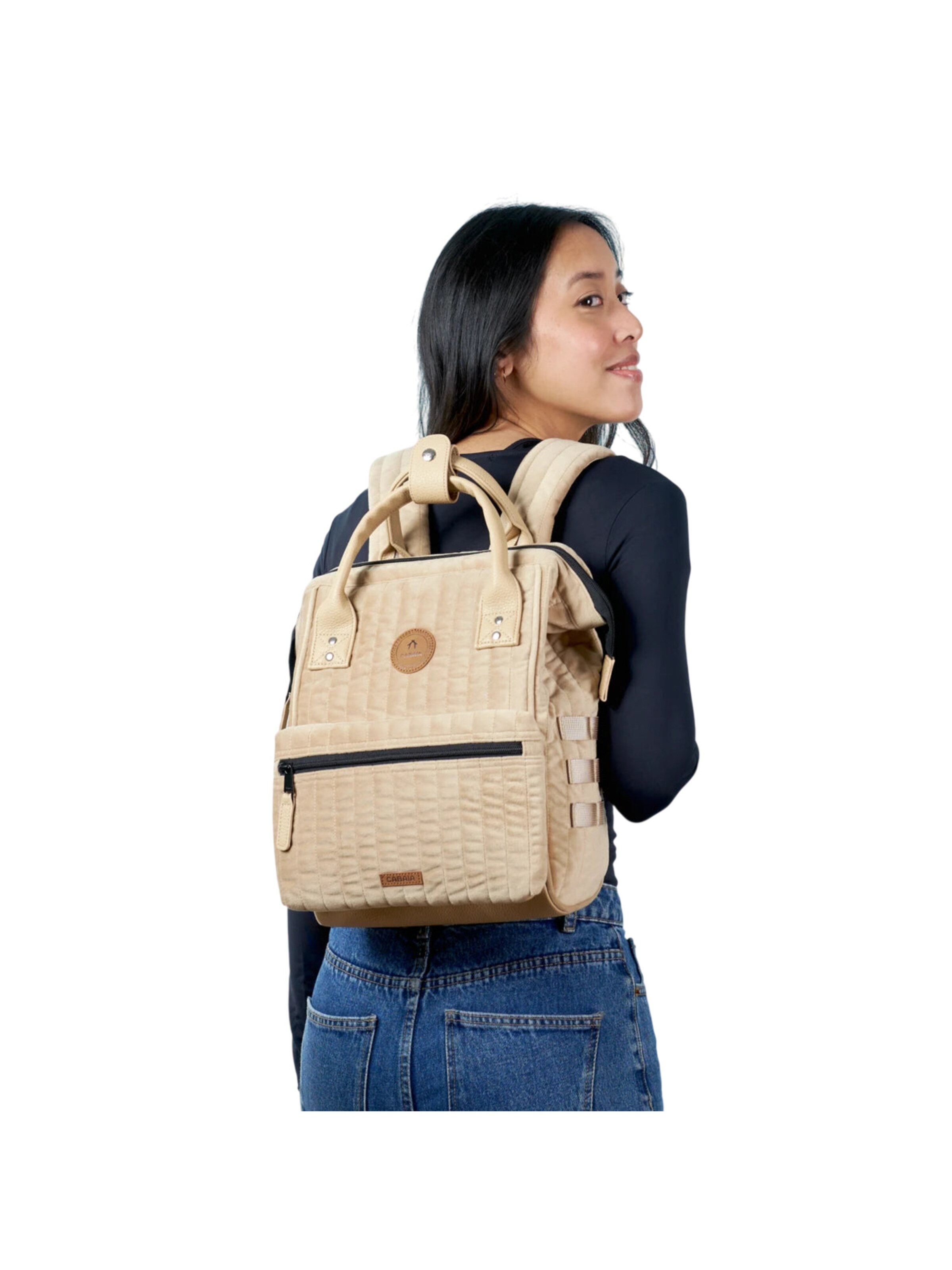 Cabaia Backpack 'Guadalajara S' in Beige