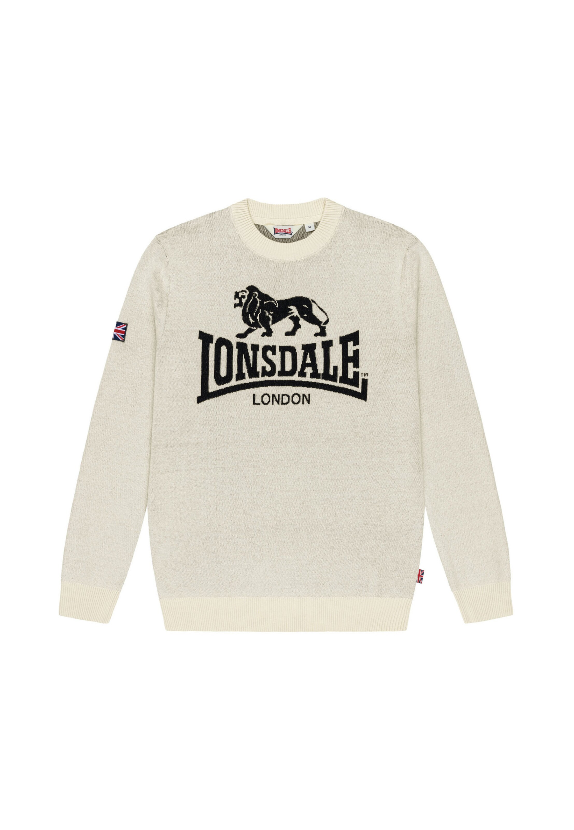 Lonsdale London Sweter 'Swanscombe' w kolorze beżowy: przód