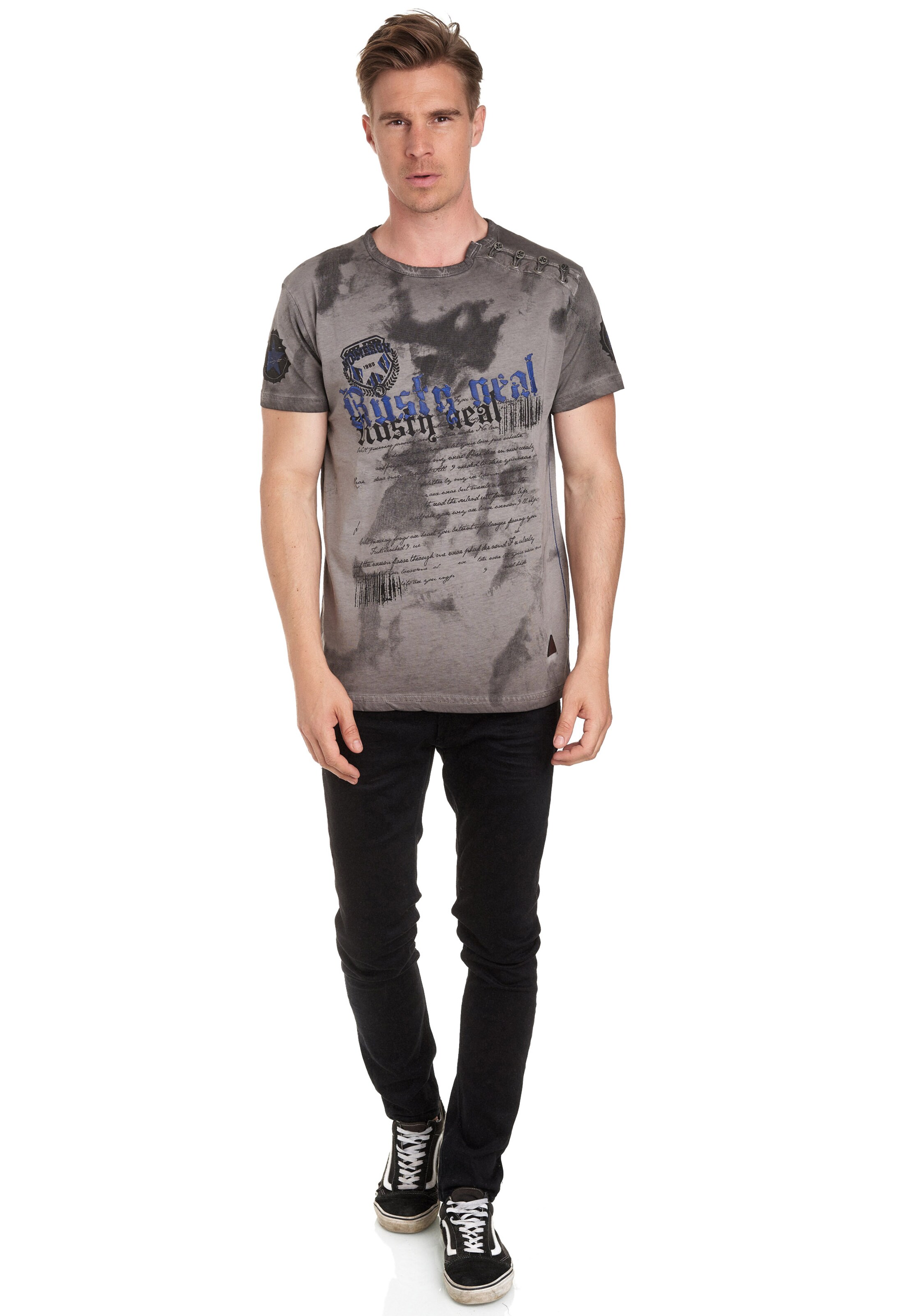 Rusty Neal Shirt in Grey