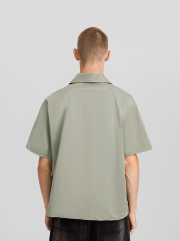 Bershka Regular fit Overhemd in Grijs