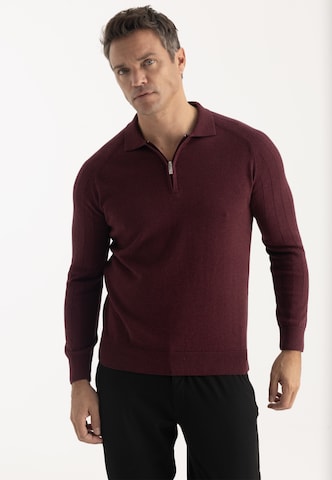 Felix Hardy Trui in Rood: voorkant