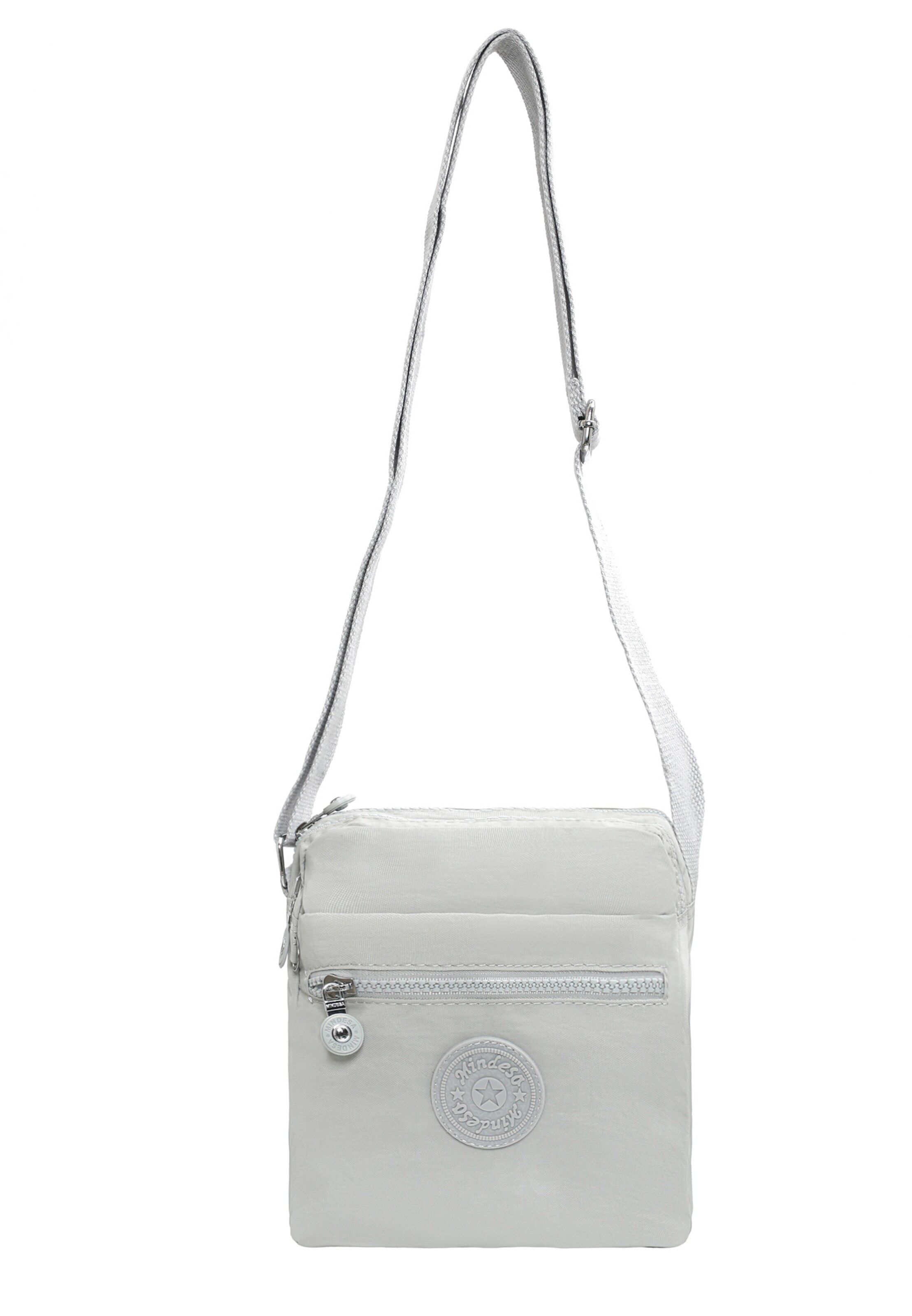Mindesa - Mala de ombro em cinzento: frente