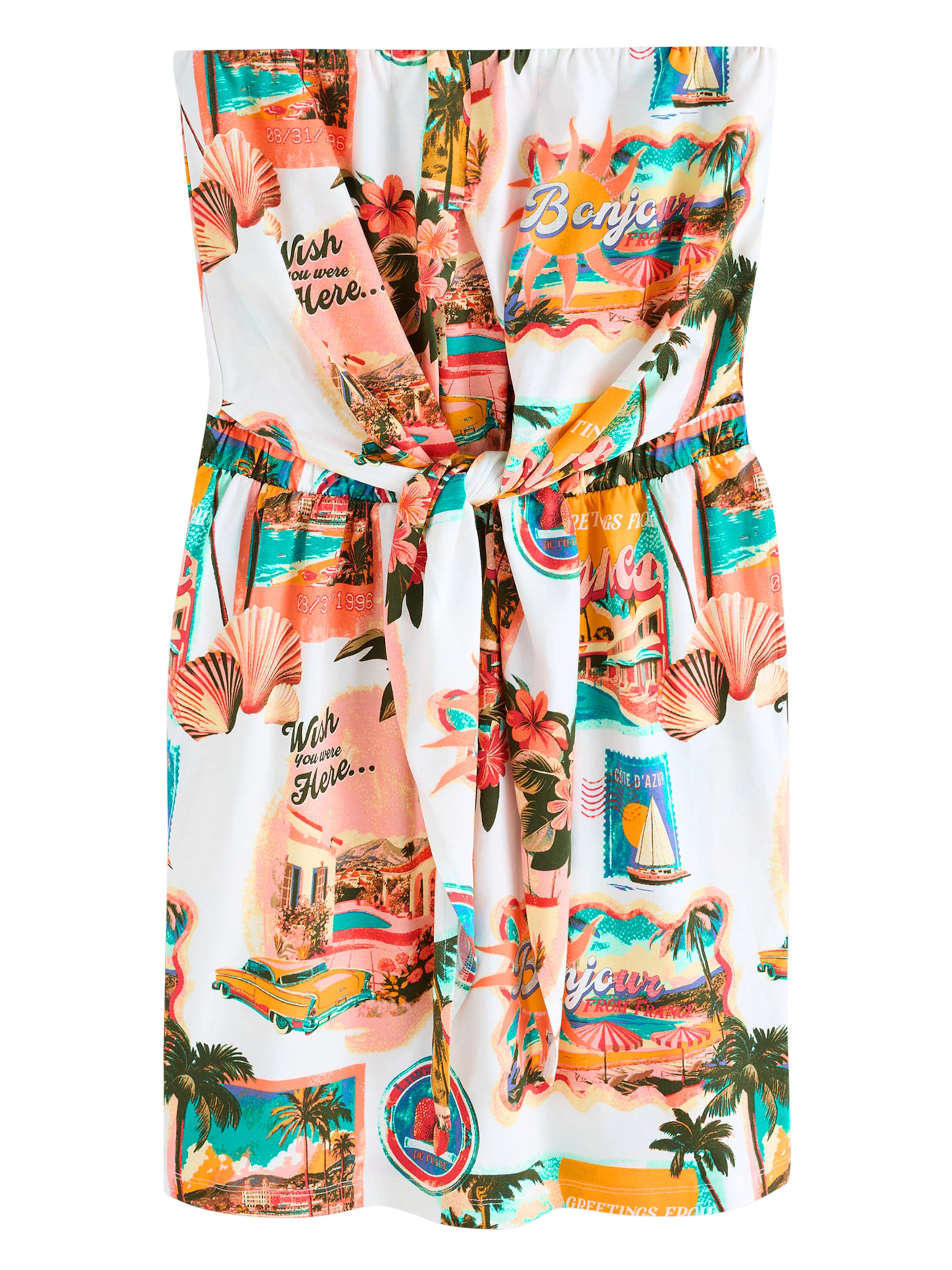 Next - Vestido em branco: frente