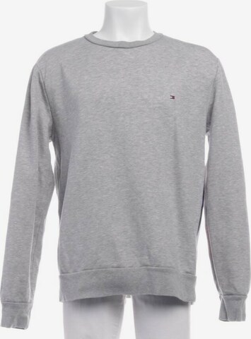 TOMMY HILFIGER Sweatshirt / Sweatjacke XL in Grau: predná strana