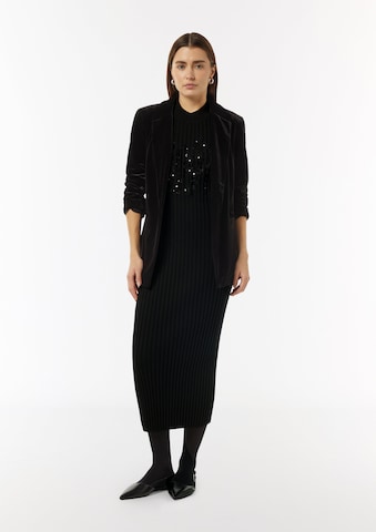 comma casual identity Kleid in Schwarz