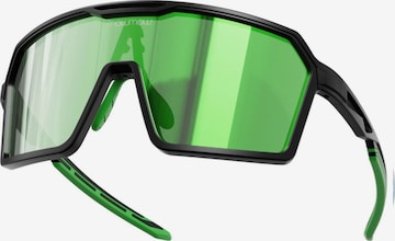 Mowmow - Gafas de sol deportivas 'MowMow Wizard Sunglasses - Sports Glasses - Photochromic Lens - Men - Women' en verde: frente