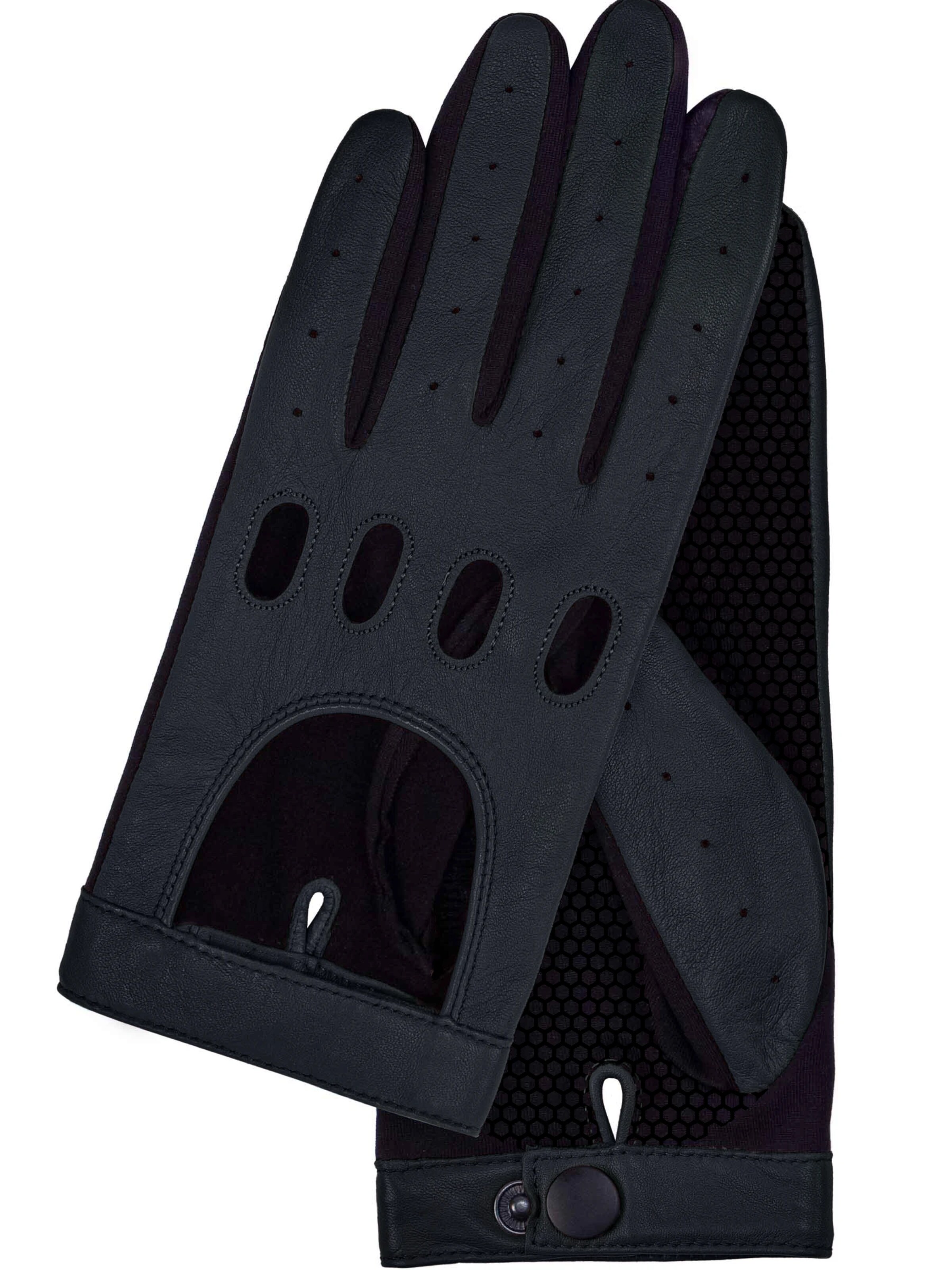 KESSLER Fingerhandschuhe‌‌‌‌‌‌‌‌ in Schwarz: Vorderseite