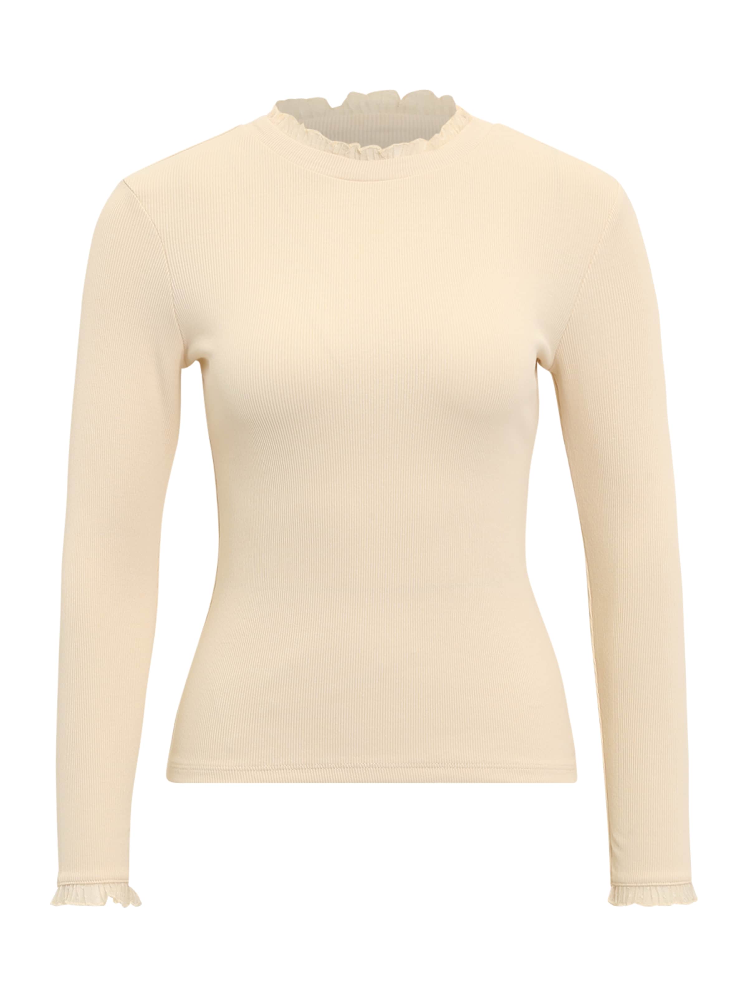 Only Petite Shirt in Beige: front